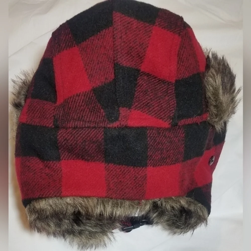 Faded Glory Buffalo Plaid Hat